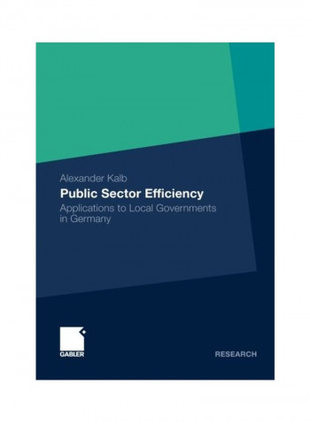 Public Sector Efficiency 2010 Paperback