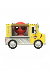 Dorbz Ridez Marvel Deadpool And Chimichanga Truck Figure 21.59x14.73x16inch