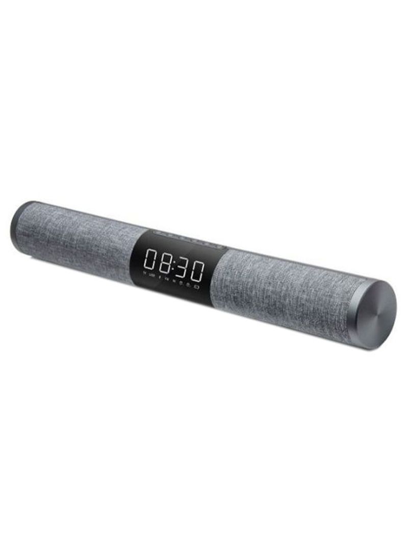Sound Blaster Bluetooth Speaker With Alarm Clock M198 Grey