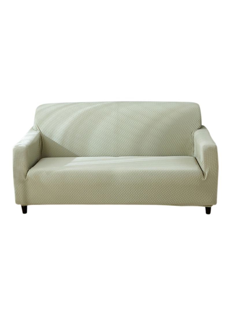 Washable Sofa Slipcover Light Green 400x380x90millimeter