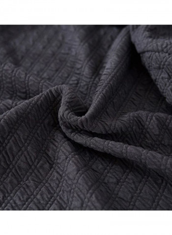 Water-Resistant Slipcover Grey 40x38x9millimeter