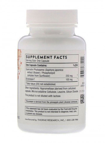 Quercenase Dietary Supplement - 60 Capsules