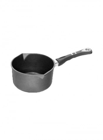 Milk And Sauce Pot Dark Grey 18x10centimeter