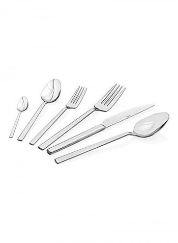 36-Piece Cutlery Set Silver