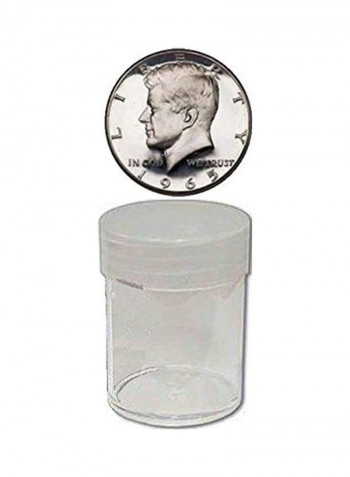 98-Piece Round Coin Tube