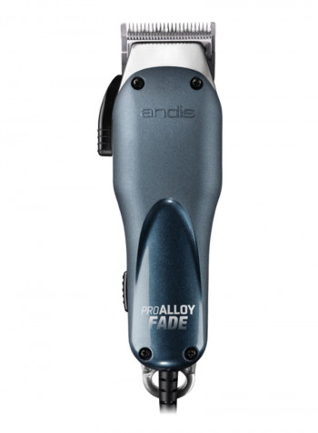 Pro Alloy Fade Blade Clipper With Blades Blue/White/Silver 10 x 8inch