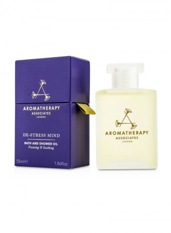 De-Stress Mind Bath And Shower Oil 55ml