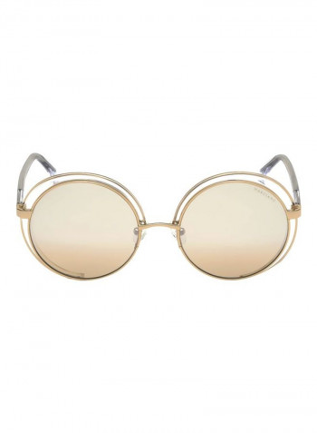 Women's Round Sunglasses - Lens Size: 55 mm