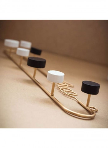 Wall Hanging Shelf Gold 60x90cm