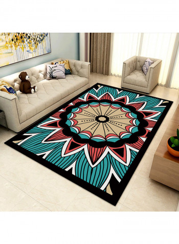 Anti-Skidding Soft Home Living Room Floor Mat Multicolour 140x200cm