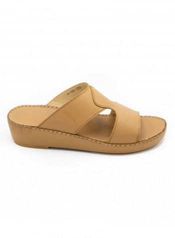 Carlo Arabic Footwear 1325 Size 6 Beige