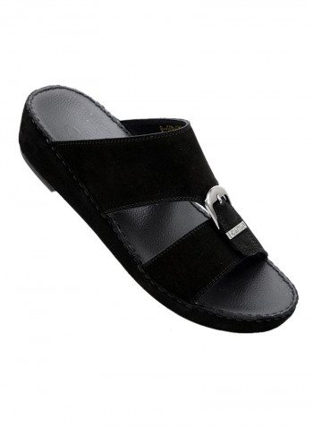 Carlo Arabic Footwear 1345 Suede Black Multicolour