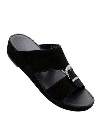 Carlo Arabic Footwear 1345 Suede Black Multicolour