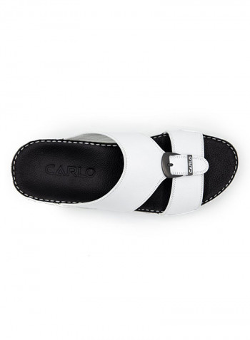 Carlo Arabic Footwear 1345 White/Black