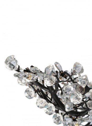 Branch Of Life Chandelier Black/Clear 50x50centimeter