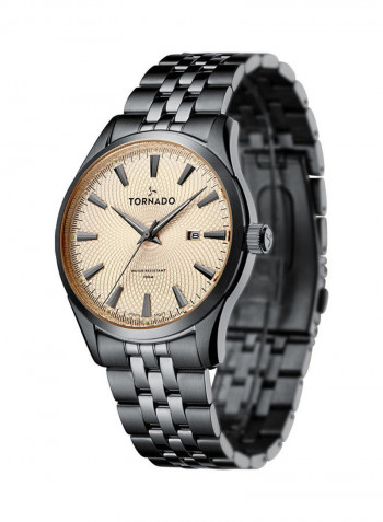 Men's Multi-Function Beige Dial Watch - T20006-BBBI