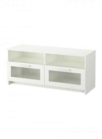 Television Stand White 120x53x41centimeter