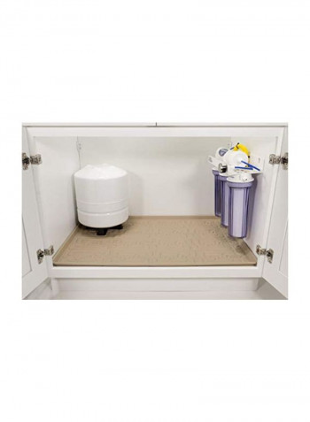 Kitchen Cabinet Mat Beige 30.63x21.87inch