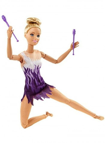 Barbie Rhythmic Gymnast Doll 2x13inch