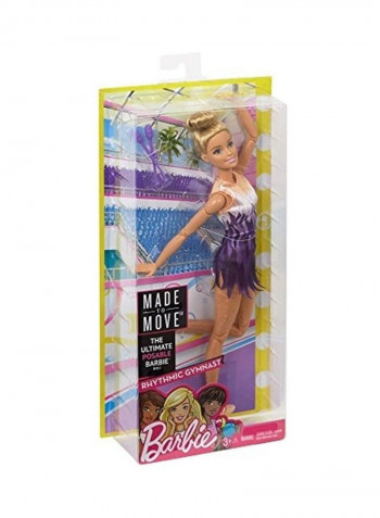 Barbie Rhythmic Gymnast Doll 2x13inch