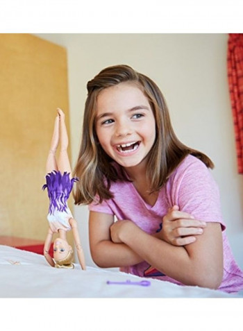 Barbie Rhythmic Gymnast Doll 2x13inch