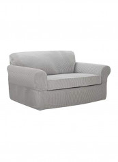 Connor Loveseat Slipcover Grey 73x38x34inch