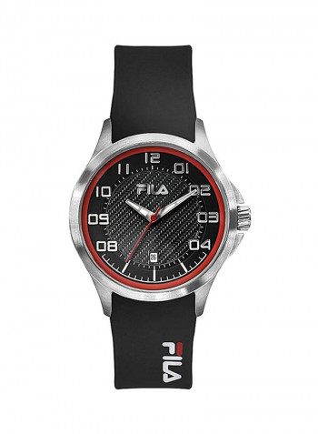 Men's Rubber Analog Watch 38-088-101