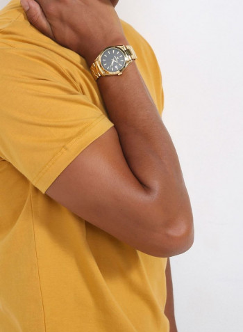 Men's Stainless Steel Analog Watch S-12542M