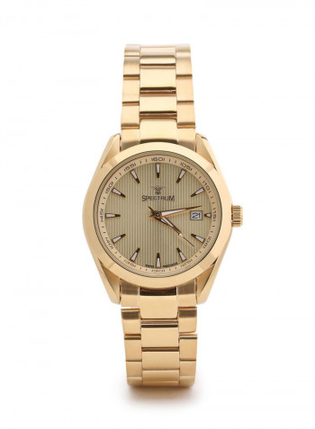 Men's Stainless Steel Analog Watch S-12542M