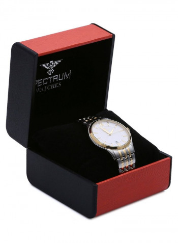 Men's Stainless Steel Analog Watch S12517B