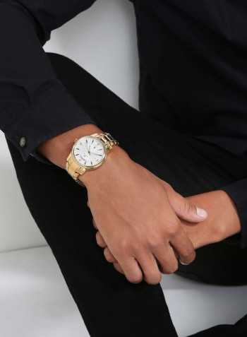 Men's Stainless Steel Analog Watch S12516M