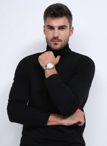 Men's Stainless Steel Analog Watch S12516M