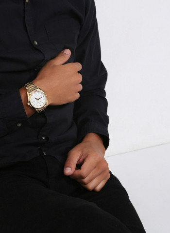 Men's Stainless Steel Analog Watch S12545M