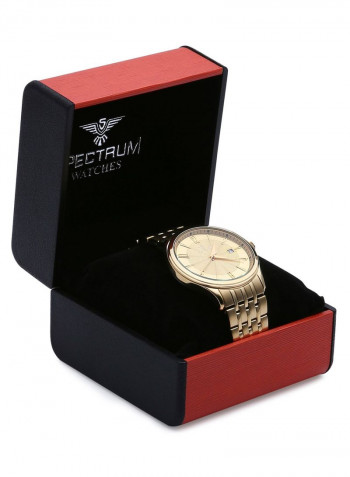 Men's Stainless Steel Analog Watch S12552M