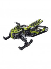186-Piece Technic Snowmobile Model Building Kit