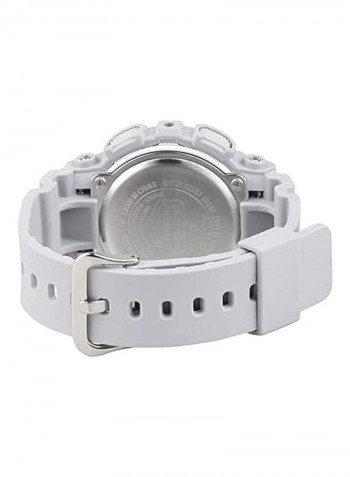 Women's Silicone Analog Wrist Watch GMA-S120MF-8AER