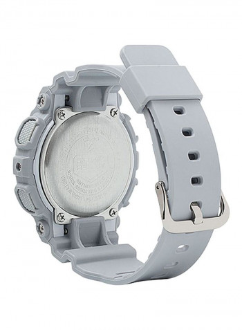 Women's Silicone Analog Wrist Watch GMA-S120MF-8AER
