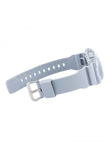 Women's Silicone Analog Wrist Watch GMA-S120MF-8AER