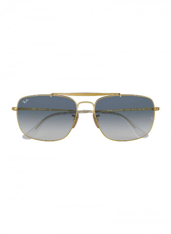 Classic Square Sunglasses - Lens Size: 58 mm