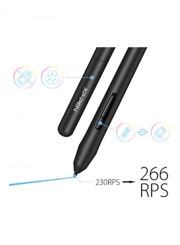 Star03 Graphics Drawing Tablet With  Pen 12inch Black