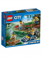 78-Piece City Swamp Police Starter Building Blocks Set 60066