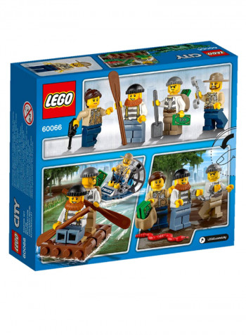 78-Piece City Swamp Police Starter Building Blocks Set 60066