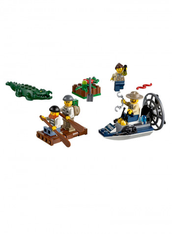 78-Piece City Swamp Police Starter Building Blocks Set 60066
