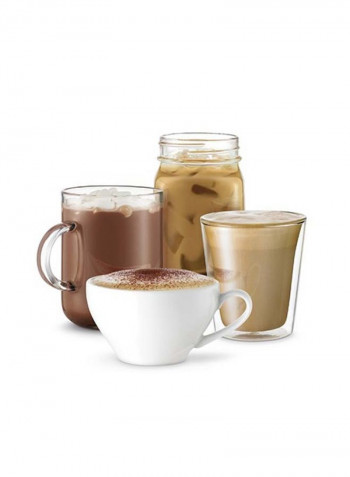 The Choc And Cino Coffee Maker LMF200PSS Polished Stainless Steel
