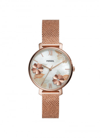 Women's Stainless Steel Analog Wrist Watch ES4534