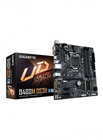 B460M Ds3H (Lga1200/Intel/B460/Micro Atx) Motherboard Black