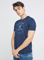 Half Sleeve Casual T-Shirt Navy Blue reviews Half Sleeve Casual T-Shirt Navy Blue