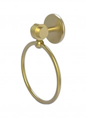 Orbit Two Collection Groovy Accent Towel Ring Gold