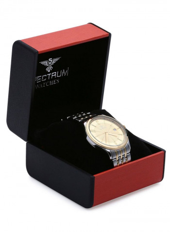 Men's Stainless Steel Analog Watch S12552M