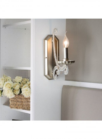 E14 LED Retro Wall Lamp White